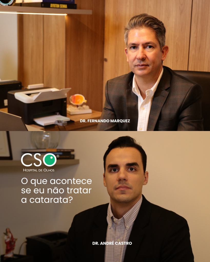 Catarata: O que acontece se eu não tratar? A catarata é progressiva e, se não tratada, pode levar à perda total da visão. Isso porque a opacificação do cristalino vai aumentando com o tempo, dificultando cada vez mais a entrada da luz nos olhos.