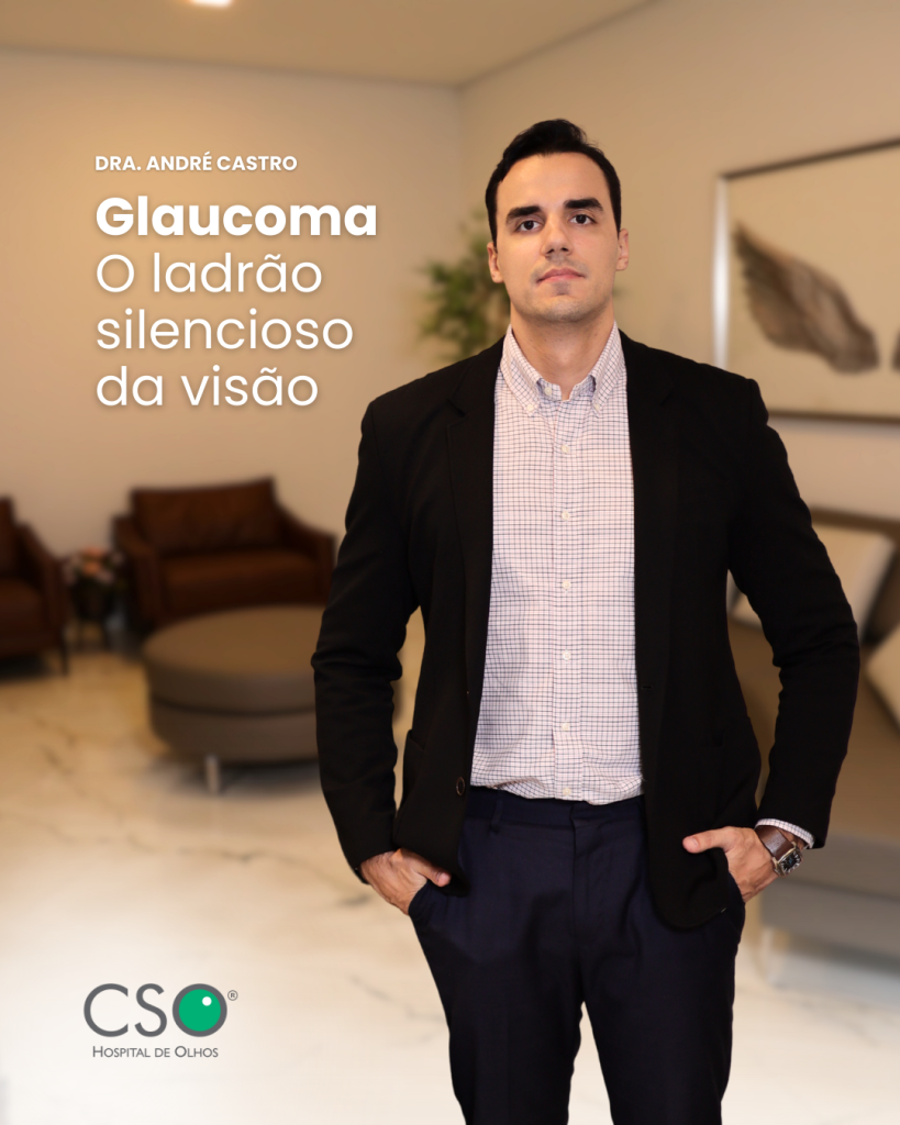 Glaucoma: o ladrão silencioso da visão O glaucoma é uma das principais causas de cegueira irreversível no mundo, conhecido como o “ladrão silencioso da visão” por não apresentar sintomas perceptíveis nas fases iniciais.