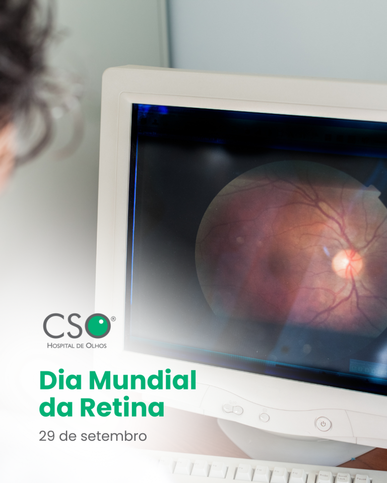 Dia Mundial da Retina A retina é a parte do olho responsável por transformar a luz em imagens, permitindo que possamos enxergar o mundo com clareza.