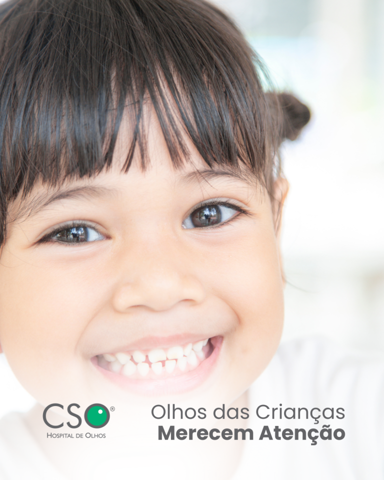 Olhos das Crianças Merecem Atenção A infância é uma fase essencial para o desenvolvimento da visão.
