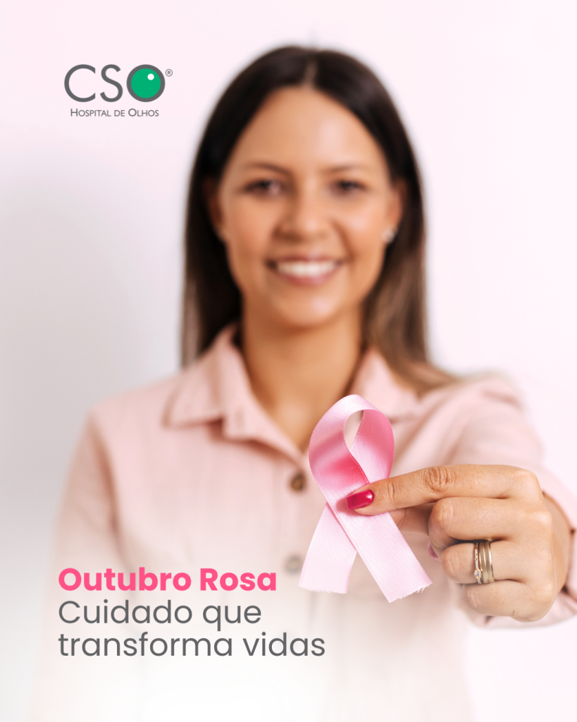 Outubro Rosa: Cuidado que transforma vidas O Outubro Rosa é muito mais do que uma campanha: é um movimento global que reforça a importância da prevenção e do diagnóstico precoce do câncer de mama.