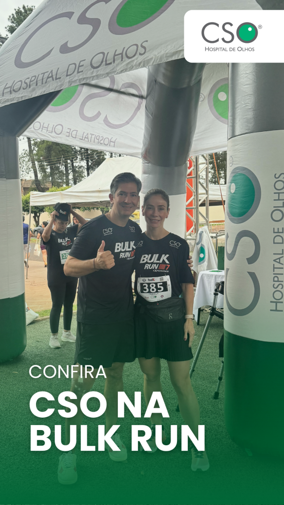 CSO na Bulk Run O CSO Hospital de Olhos marcou presença na Bulk Run 7, um dos eventos mais vibrantes da região!