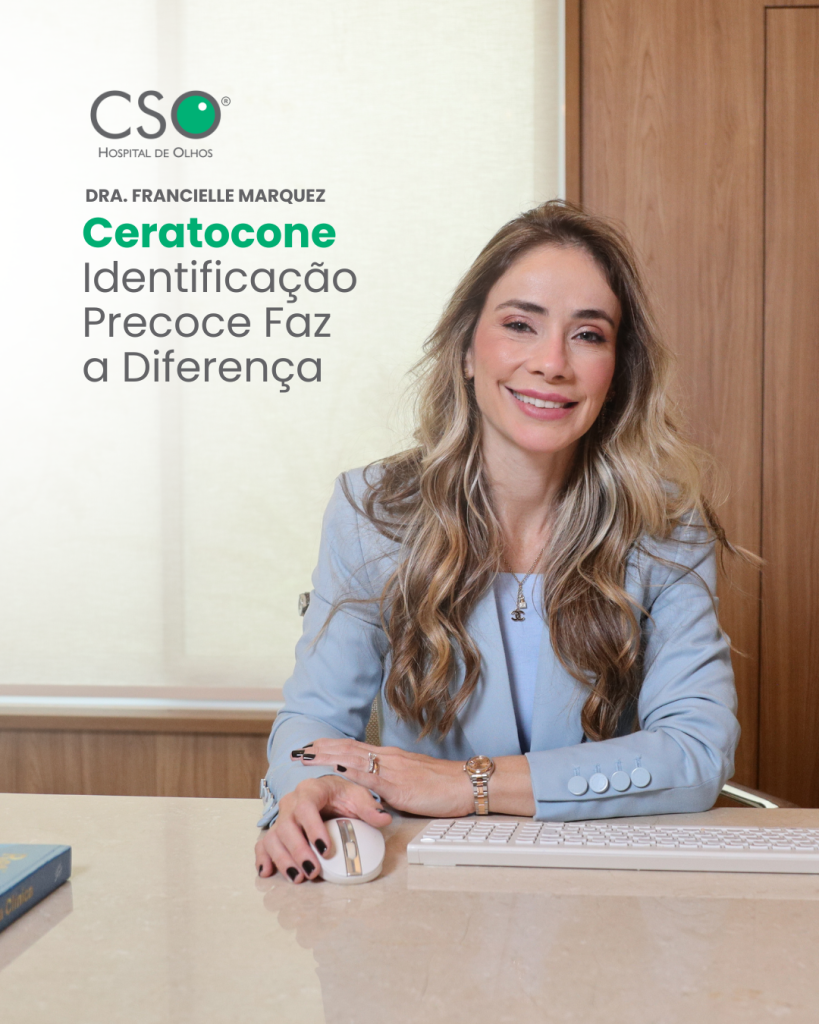 Ceratocone: Identificação Precoce Faz a Diferença. Com acompanhamento adequado e opções como crosslinking, lentes especiais e outras estratégias personalizadas.