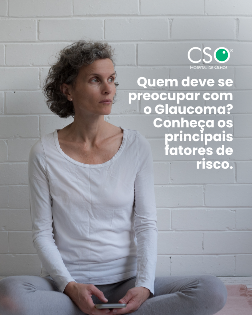 Quem deve se preocupar com o Glaucoma? Conheça os principais fatores de risco. O glaucoma pode afetar qualquer pessoa, mas alguns fatores aumentam significativamente o risco de desenvolver a doença.