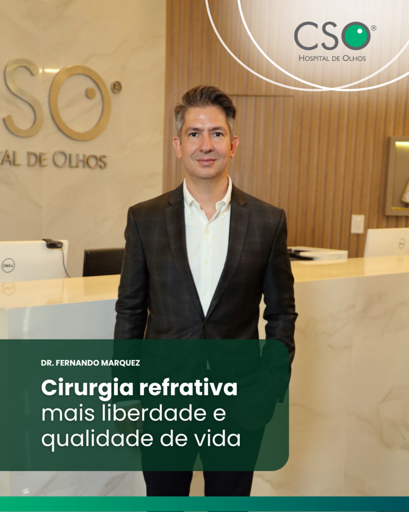 Cirurgia refrativa: mais liberdade e qualidade de vida. Problemas refrativos como miopia, astigmatismo e hipermetropia podem impactar diretamente a rotina e a qualidade de vida.