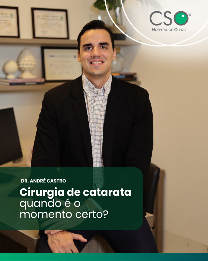 Cirurgia de catarata: quando é o momento certo? O momento ideal para a cirurgia é quando esses sintomas começam a impactar a rotina e a qualidade de vida do paciente.