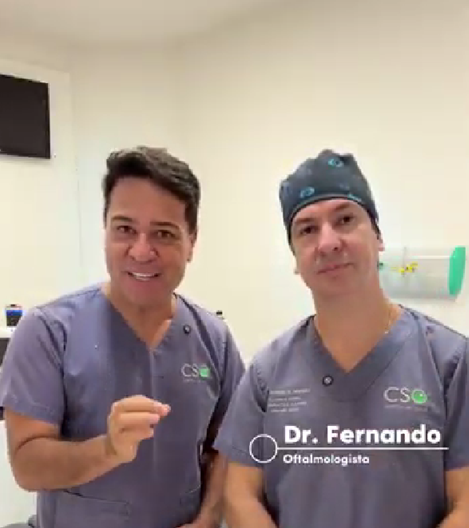 Cirurgia Refrativa a Laser com Marcelo Honorato. Nosso compromisso é unir segurança, excelência e cuidado para entregar os melhores resultados aos nossos pacientes.