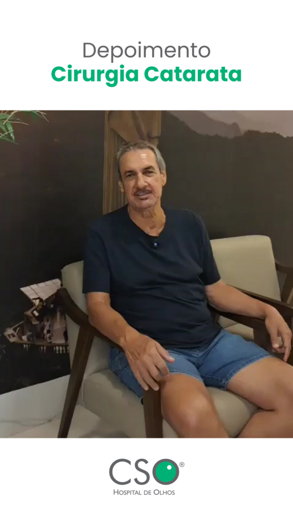 Depoimento Jorginho O Jorginho, de Capinópolis, compartilhou sua experiência após realizar a cirurgia de catarata com o Dr. Fernando Marquez no CSO Hospital de Olhos.