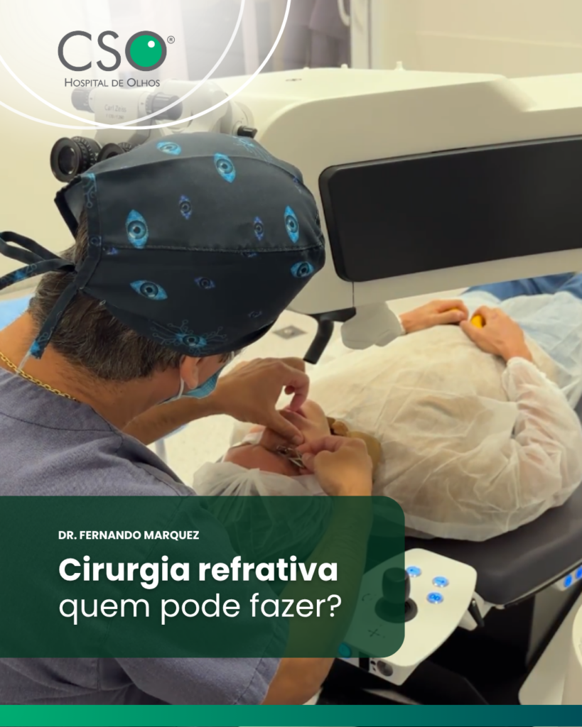 Dr. Fernando - Cirurgia refrativa: quem pode fazer? Mas nem todas as pessoas estão aptas para o procedimento imediatamente