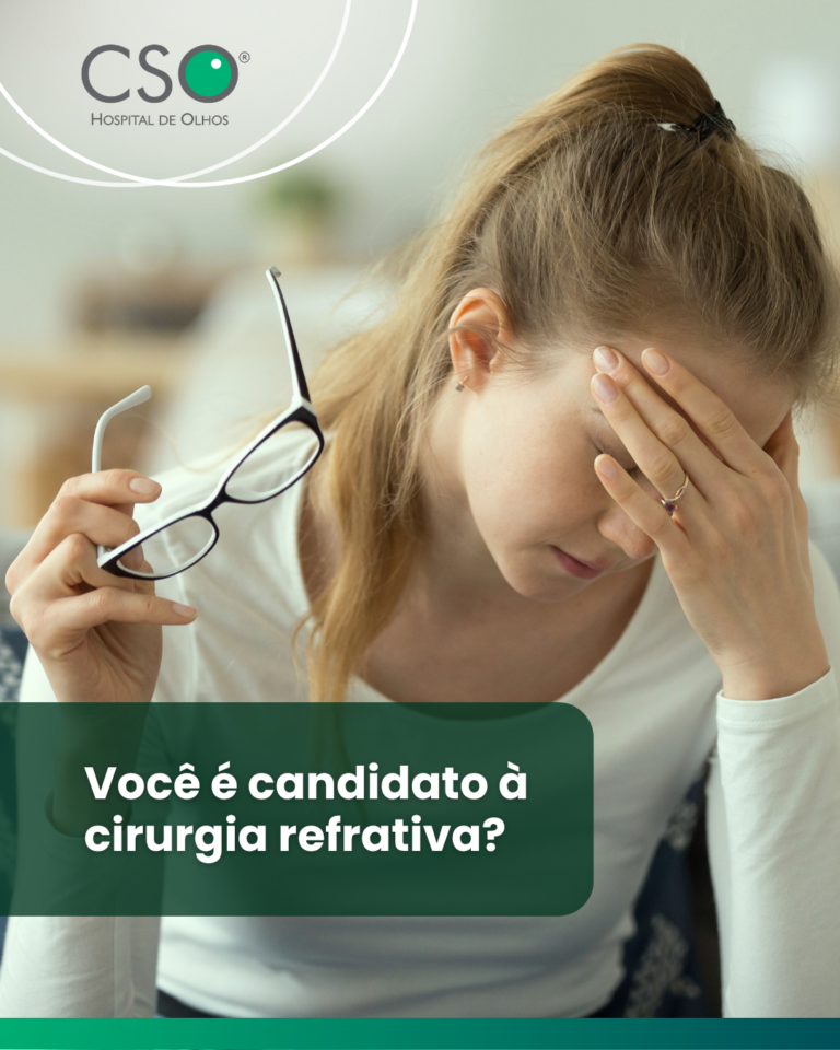Você é candidato à cirurgia refrativa? Informação e acompanhamento médico são essenciais para uma decisão segura.
