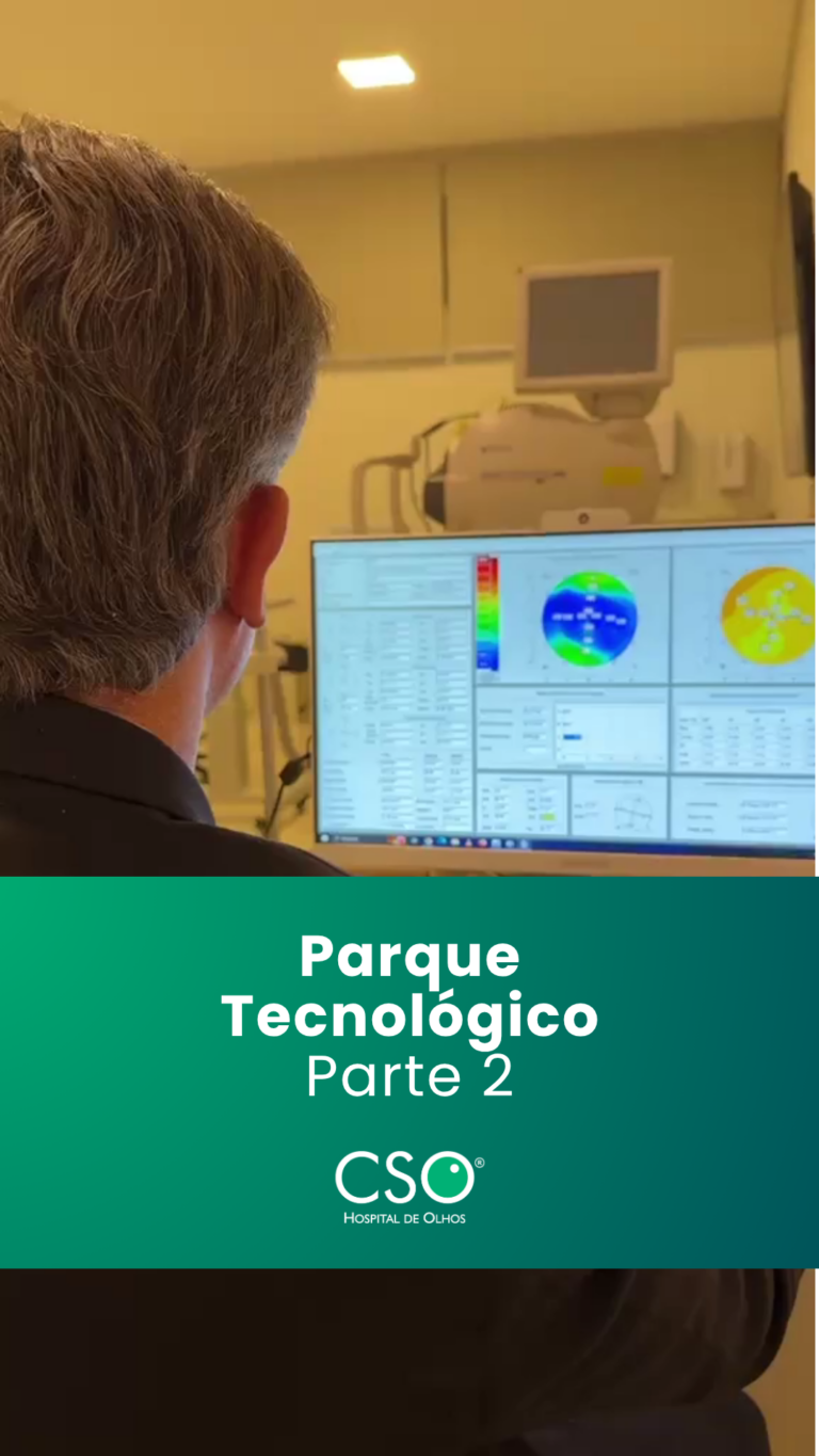Visita ao Parque Tecnológico CSO A visita de Marcelo Honorato ao Parque Tecnológico do CSO reforça a importância da integração entre tecnologia e segurança nos cuidados oftalmológicos.