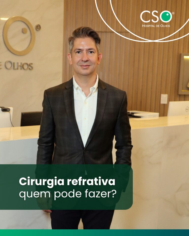 Cirurgia refrativa: quem pode fazer? No CSO Hospital de Olhos®, cada paciente passa por exames detalhados que permitem analisar as características dos olhos e identificar a técnica mais adequada para cada caso.