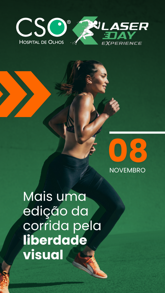 CSO apresenta Bulk Run 8 A parceria reforça algo em que acreditamos: cuidar da saúde é um compromisso completo.